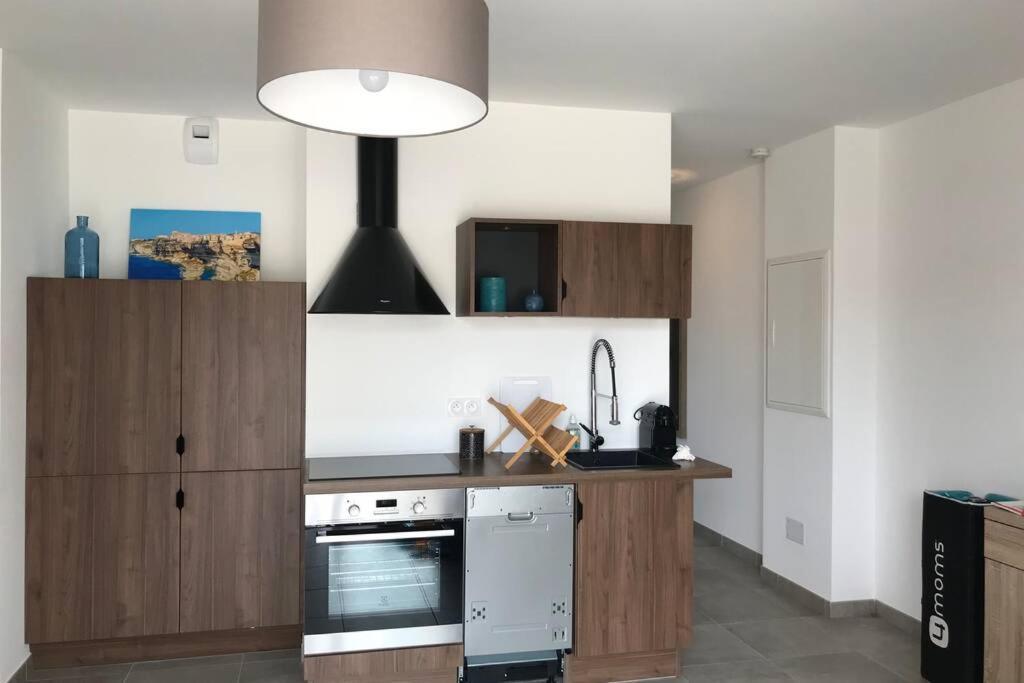Bonifacio 3Mn Du Port! Villa Piscine Chauffee ,Clim,Wifi Eksteriør billede